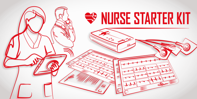 Soluzione ECG a domicilio per gli infermieri